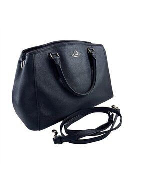 Coach Margot Satchel Purse Bag Carryall Crossbody Purse Black B1792 F57527